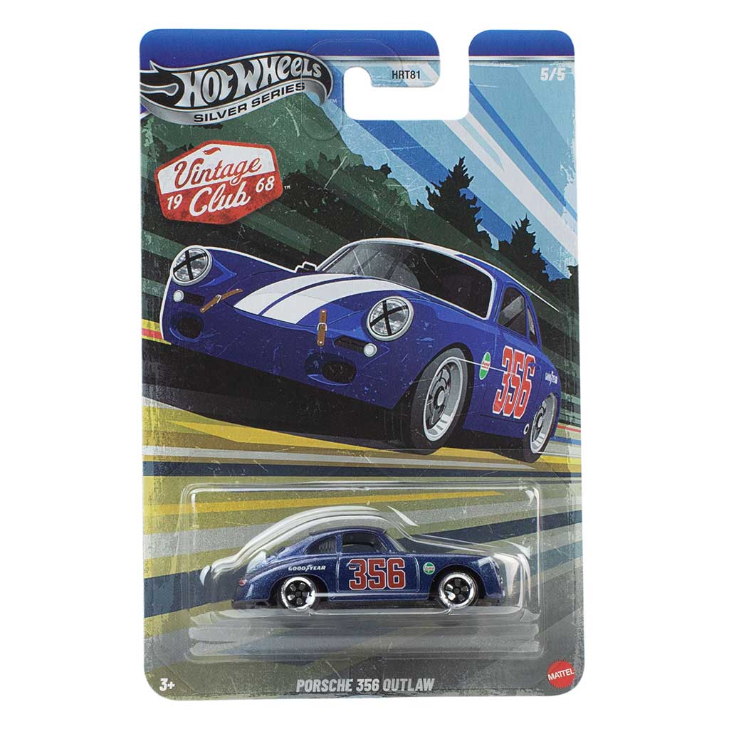 Hot Wheels: Vintage Porsche 356 Outlaw Modellauto 1:64 - Mattel