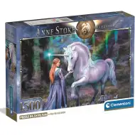 Anna Stokes - Das Reich des Einhorns HQC 1500-teiliges Compact-Puzzle - Clementoni