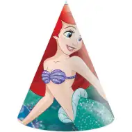 Ariel die kleine Meerjungfrau Partyhüte 6er-Set