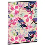 Ars Una: Beach Flowers Extra-Heft mit Rand, kariert, A4