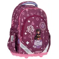 Ars Una: Cute Animals - Welpe Dackel Muster anatomischer Schulranzen, Rucksack 33x42x21cm
