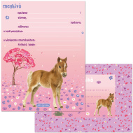 Ars Una: Cute Animals Horse – Reiter, 10er-Einladungsset mit Umschlägen