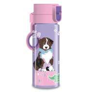 Ars Una: Cute Animals Trinkflasche mit Aussie-Hundemotiv, BPA-frei, 475 ml