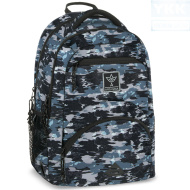 Ars Una: Egis, ergonomischer Schulranzen/Rucksack mit Tarnmuster, 27 l