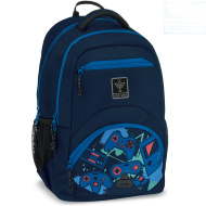 Ars Una: Ergonomischer Schulrucksack „Control“ mit Gamer‑Motiv, 27 l