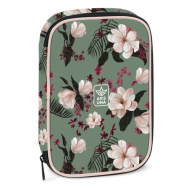Ars Una: Flowery Green mehrstöckiges Federmäppchen