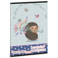 Ars Una: Frische Blumen liniertes Heft A5 21-32