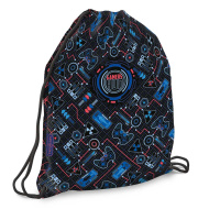 Ars Una: Gamers HUD Turnbeutel, Sporttasche 32 x 42 cm