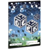 Ars Una: Geek A/5, liniertes Schreibheft für die 1. Klasse, 14-32