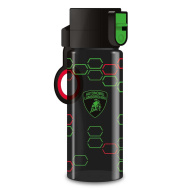 Ars Una: Lamborghini BPA-freie schwarz-grüne Trinkflasche 475 ml