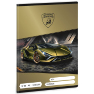 Ars Una: Lamborghini Sian liniertes Heft für die 2. Klasse, A5, 16–32
