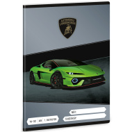 Ars Una: Lamborghini Temerario A5, liniertes Heft für die 1. Klasse 14-32