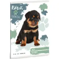 Ars Una: Mutige Pfoten – Rottweiler liniert Heft A/5 21-32