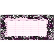 Ars Una: Sakura — ein auf einem Blatt zweiseitig bedruckter Stundenplan.