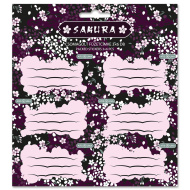 Ars Una: Sakura verpackte Heftaufkleber 3×6 Stück