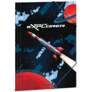 Ars Una: Space Explorer Gummizugmappe im A4-Format