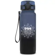 Ars Una: Stormy Night BPA-freie Farbverlauf Trinkflasche 800ml