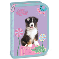 Ars Una: Süße Tiere – Aussie‑Motiv, aufklappbares gefülltes Federmäppchen 13×19×4 cm