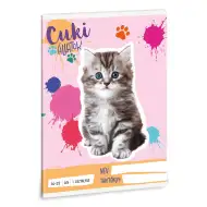 Ars Una: Süße Tiere – Perserkatze A/5 liniertes Heft für die 1. Klasse 14-32