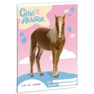 Ars Una: Süße Tiere - Palomino Pony 1. Klasse liniertes Heft A/5