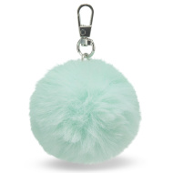 Ars Una: Taschenpompon in türkis, 7 cm