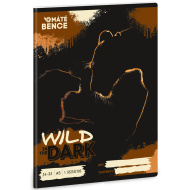 Ars Una: Wild In The Dark A/5 liniertes Heft für die 1. Klasse 14-32