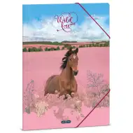 Ars Una: Wild and Free Pferde-Gummimappe A/4