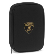 Ars Una: mehrstöckiges Federmäppchen mit Lamborghini-Logo 15,5 x 22,5 x 4,5 cm