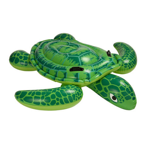Aufblasbare kleine Meeresschildkröte Reitmatratze 150x127cm - Intex