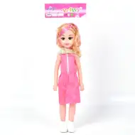 Baby in rosa Kleidung in Größe 46 cm