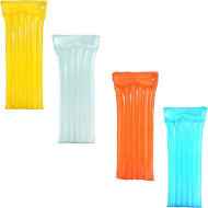 Bestway: Transparente Luftmatratze in verschiedenen Farben, 183 x 76 cm