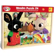 Bing und seine Freunde 24-tlg. Holzrahmenpuzzle – Lisciani