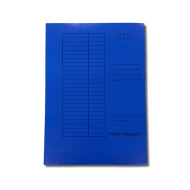 Blaue Dossiermappe A4, 230 g