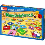 Bogyó und Babóca Memo-Drehspiel társasjáték
