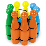 Bowling-Set mit 9 Kegeln und 2 Kugeln, 25 cm