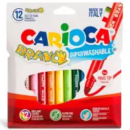 Bunte Maxi-Filzstifte 12 Stück - Carioca
