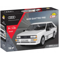 COBI: Audi Quattro 1980 weißes Auto-Bauset (24665)