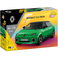 COBI: Renault 5 E-Tech grünes Auto-Bauset (24674)