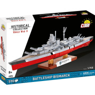COBI: Schlachtschiff Bismarck aus dem Zweiten Weltkrieg – Bauset (4854)