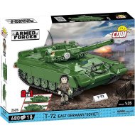 COBI: Streitkräfte T-72 (Ostdeutschland/Sowjetunion) Panzer-Bausatz (2625)