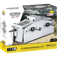 COBI: Sturmpanzerwagen A7V deutsches Panzer-Bauspielzeug (3094)
