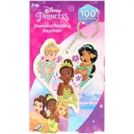 Canenco: Disney Prinzessinnen Diamantmalerei Schlüsselanhänger