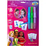 Canenco: Disney Prinzessinnen Malset mit Sprühstift, im A4-Umschlag
