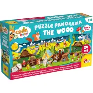 Carotina Baby: Das Panorama-Waldpuzzle, 24 Teile - Lisciani