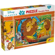 Der König der Löwen 2-in-1 24-teiliges Puzzle und Malbuch 50x35cm – Lisciani