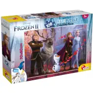 Die Eiskönigin 2 2-in-1 Puzzle und Malset mit 108 Teilen, 70x50 cm – Lisciani