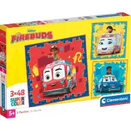 Disney+Firebuds 3x48 Teile Supercolor Puzzle - Clementoni