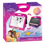 Disney-Prinzessinnen: Travel Art tragbare, doppelseitige Staffelei