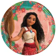 Disney+Prinzessinnen Vaiana 2 Pappteller 8er-Set 23cm