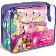 Disney-Prinzessinnen rosa Rollschuhe mit Schutzausrüstung in den Größen 22–29 - Mondo Toys